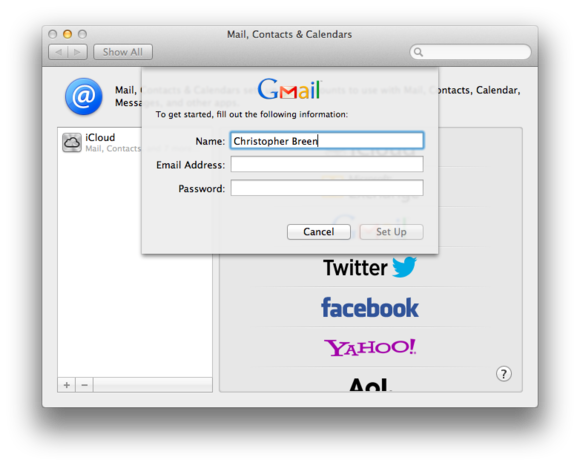 Setting up gmail on mail app mac free
