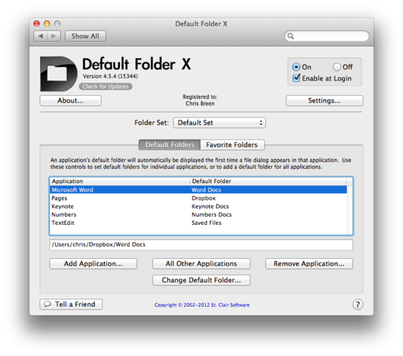 video downloadhelper default folder