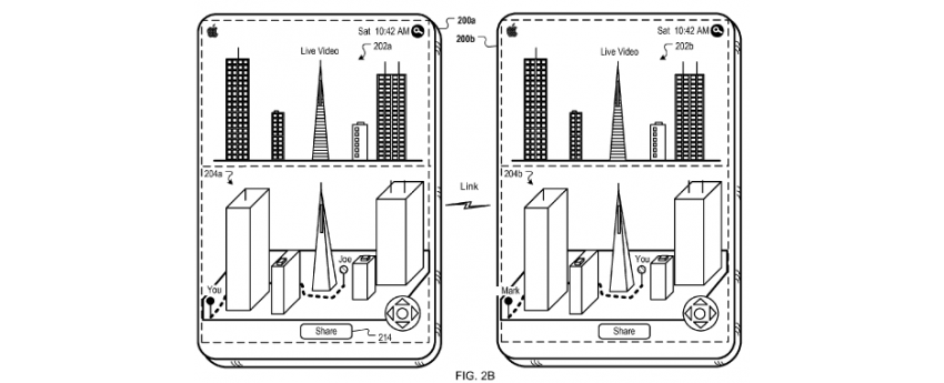 Apple, patent, virtual reality