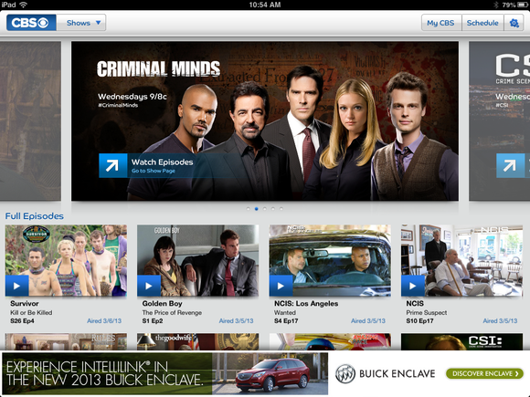 download cbs streaming service