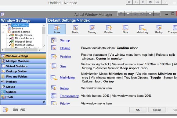 service windowmanager 5