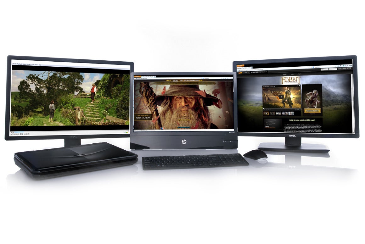 How To Create A Multiple Monitor Setup With Three Four Or More Displays Pcworld