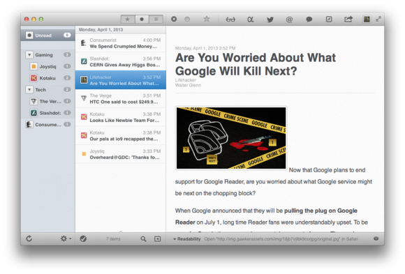 Google reader for pc