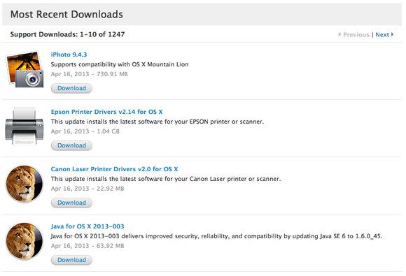 Java 6 update 43 download