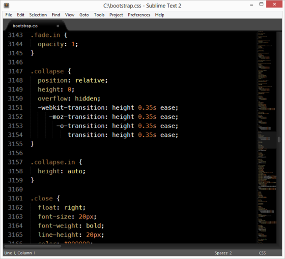 sublime text editor mac