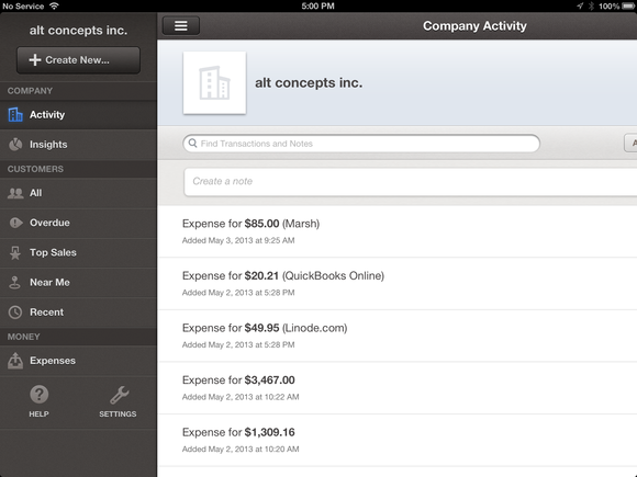 quickbooks online app for mac