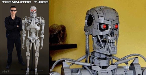 Bring Terminator Back To Life With 15 000 Lego Bricks Techhive