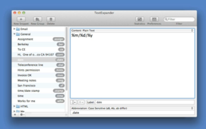 textexpander touch apps