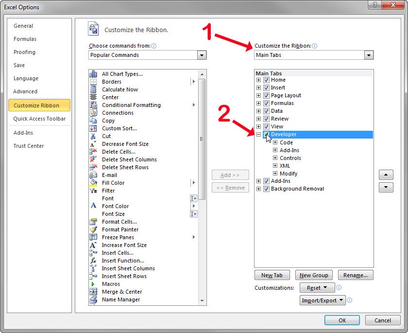 excel option sheet filter checkboxes spreadsheet Excel  to  an PCWorld Add