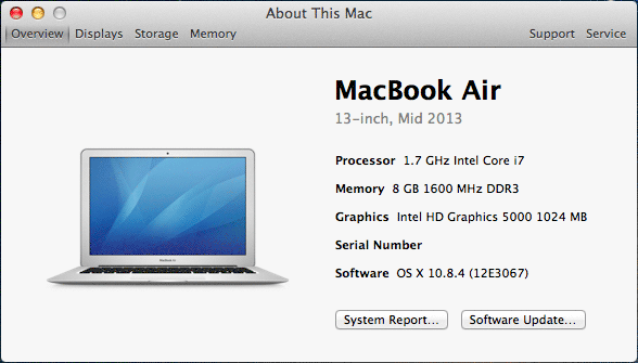 Macbook Air 13 I7