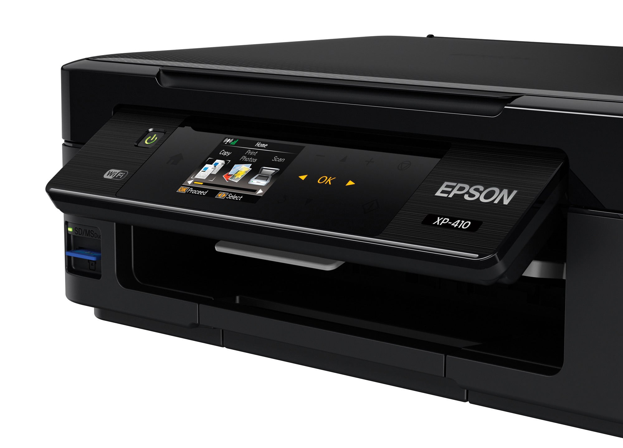 Review Epson Expression Home Xp 410 Small In One Is A Cute Capable Printer With Pricey Inks Pcworld