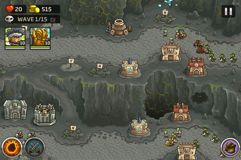 kingdom rush frontiers with all heroes unlocked