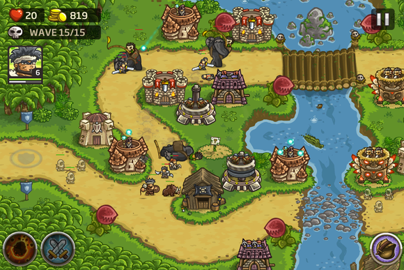 kingdom rush best towers