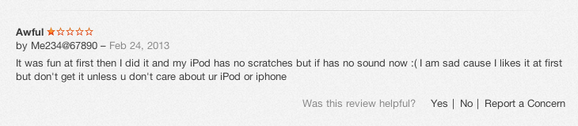 Hangtime App Customer Review