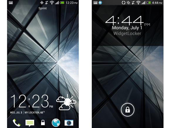 Htc lock screen что это