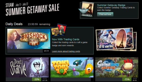 Steam sale
