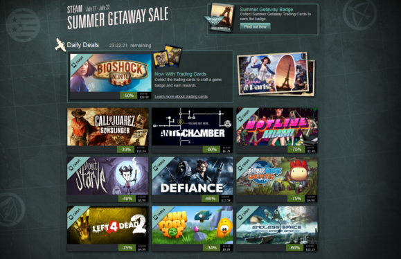 Steam sale