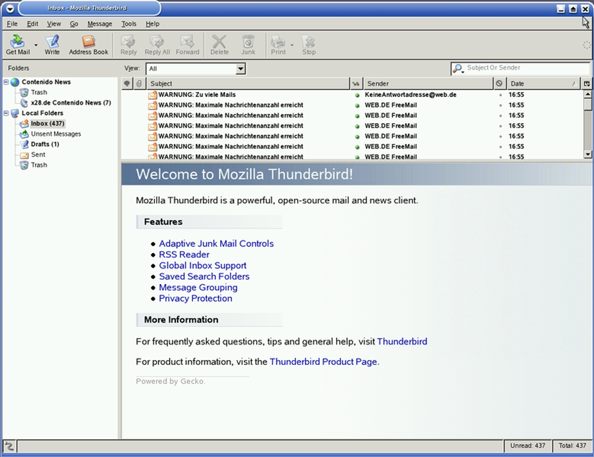 mozilla thunderbird old version free download