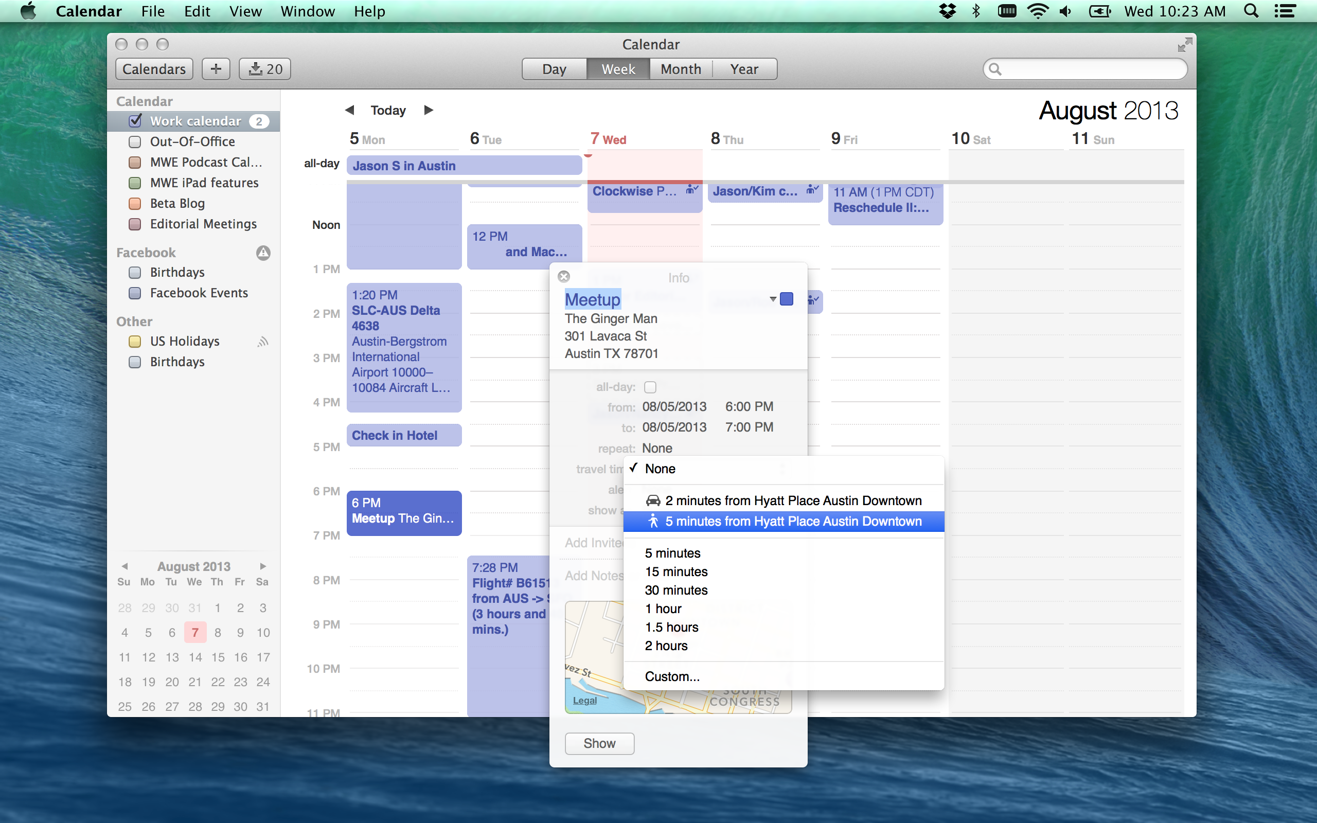 Hands on with OS X Mavericks: Power apps and other details Macworld