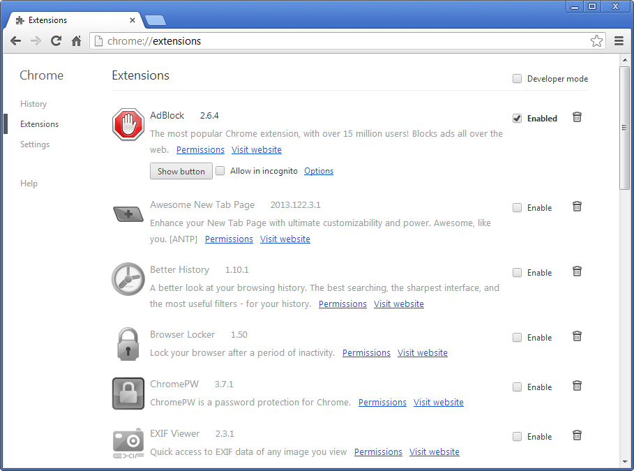 download chrome extensions