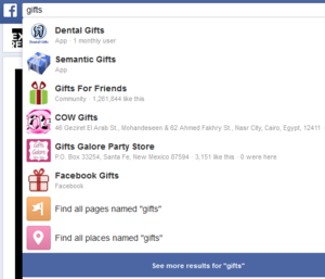 facebook gifts 2