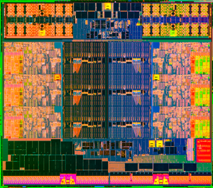 Intel Ivy Bridge-E die