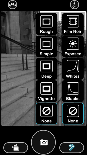 color in black and white photo app