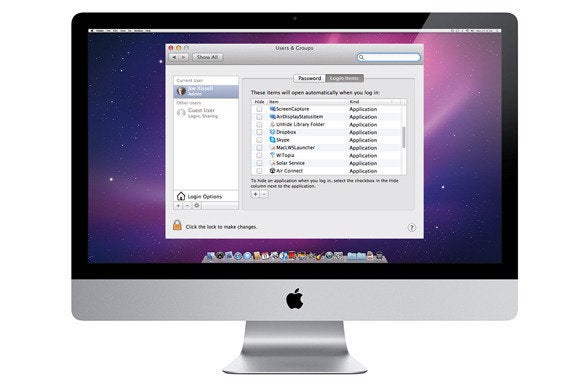 Mac os x remove application from startup