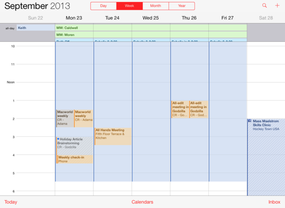 Get to know iOS 7: Calendar and Contacts | Macworld