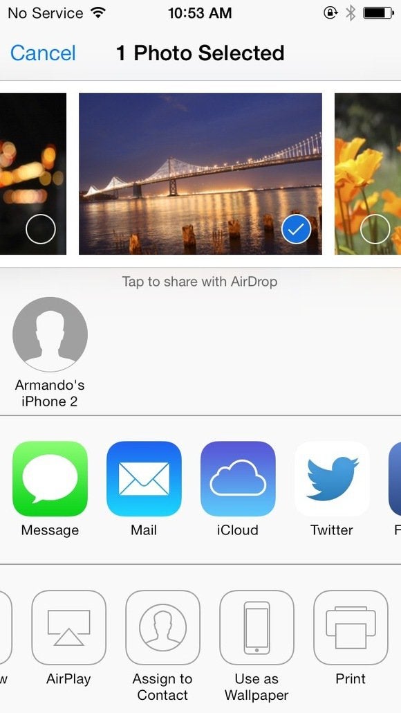 How to share files on iOS 7 using AirDrop | Macworld