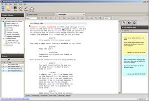 celtx screenwriting software