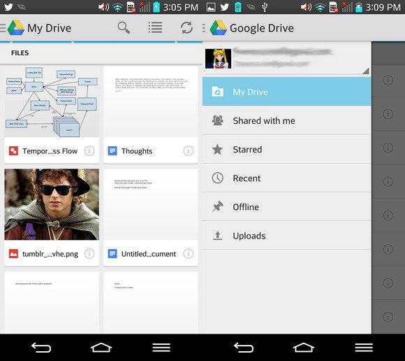 what is google drive mode