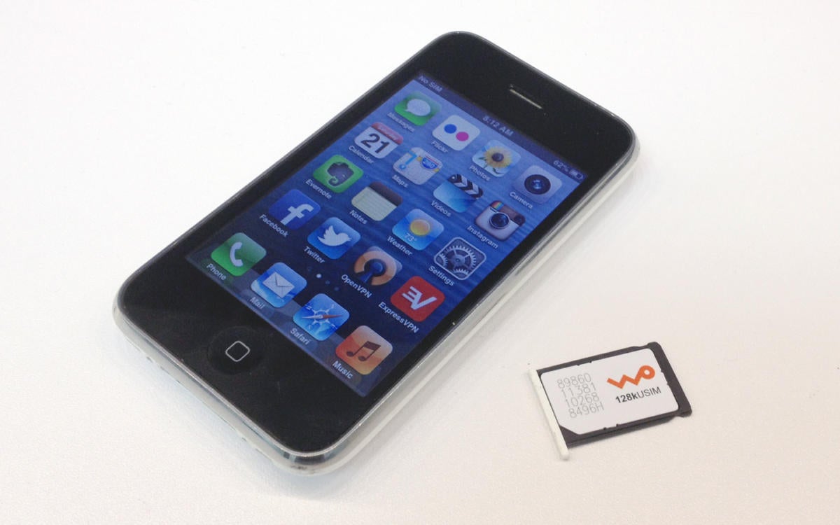 iPhone 3GS with China Unicom SIM card