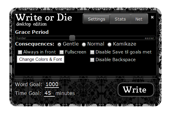 Write or Die screenshot 580x388