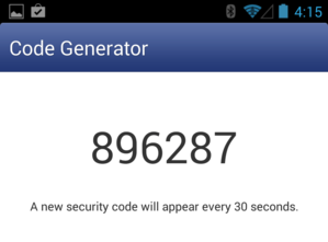 how to use facebook authentication code