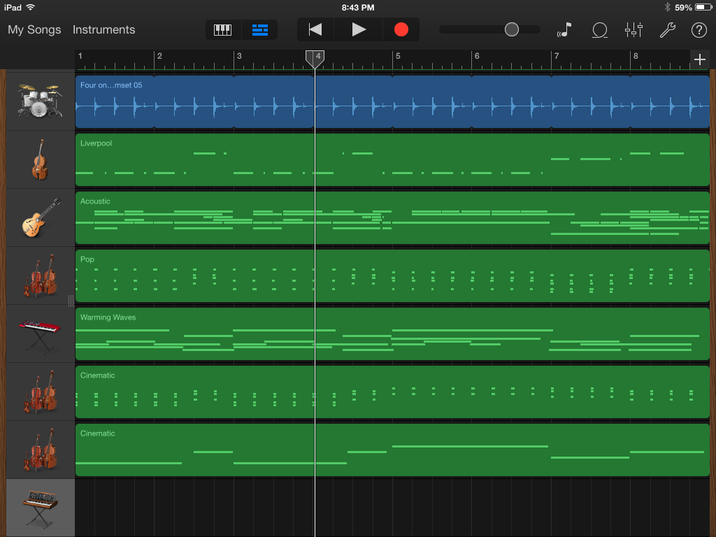 garageband ios