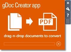 gDoc Creator desktop app