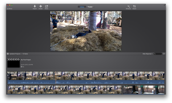 imovie 10.1.12 audio tracks