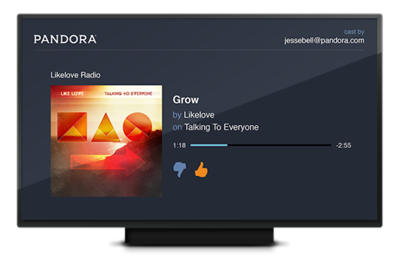 Pandora Chromecast