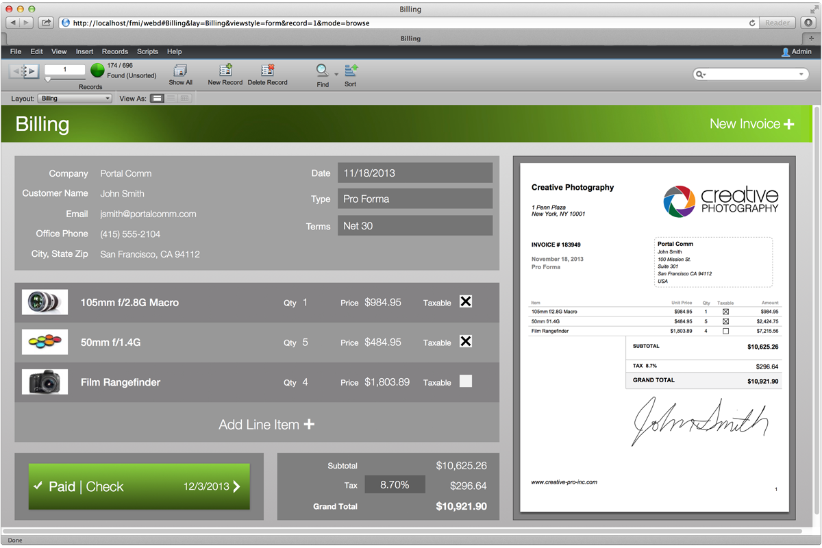 filemaker silent passenger