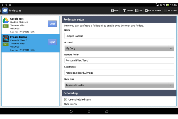 SyncFolders 3.6.111 download the new for android