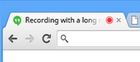 Googe Chrome tab Webcam