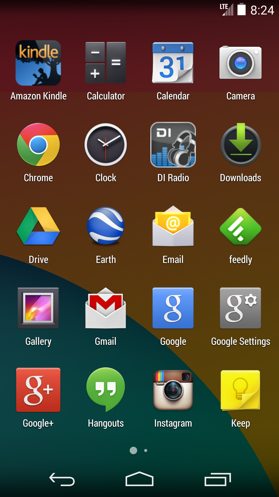 Getting to know the Android KitKat home screen | Greenbot