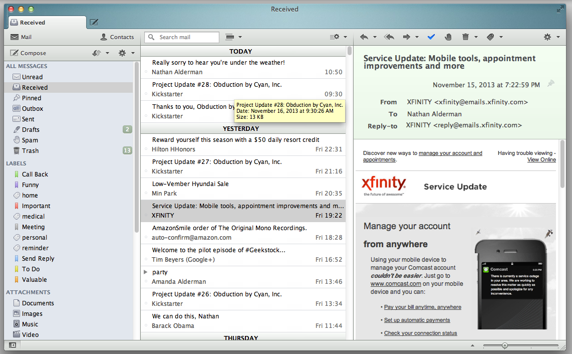 opera mail software