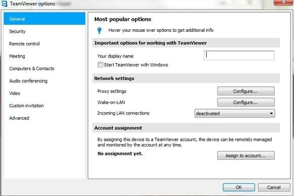 Teamviewer при подключении черный экран