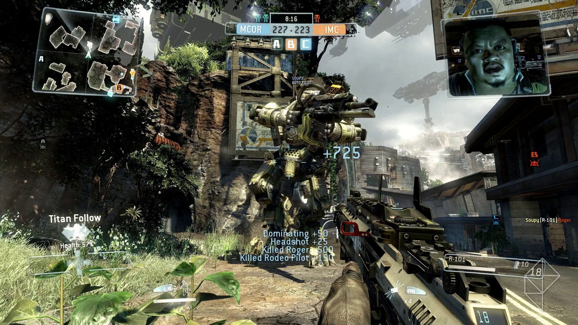 Titanfall does not support cross-platform play between Xbox One