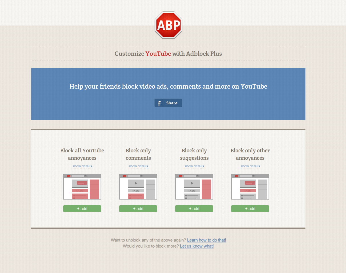 AdBlock Plus erases YouTube's clutter and contentious Google+ comments | PCWorld