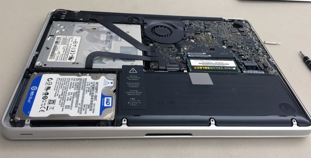 mac airbook hard drive