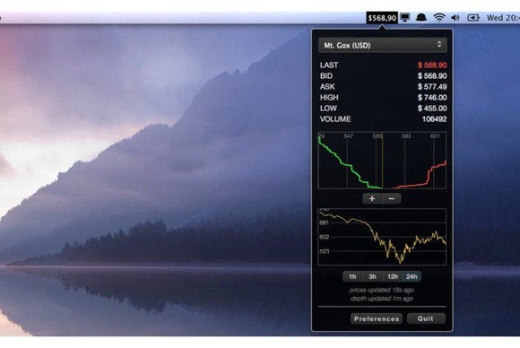 bitcoin monitor