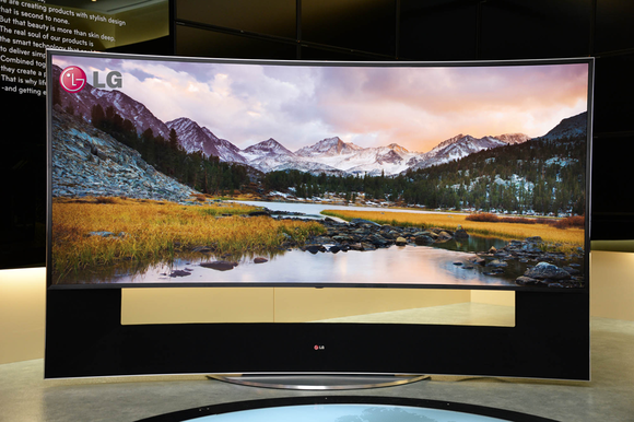 lg 105 inch curved tv